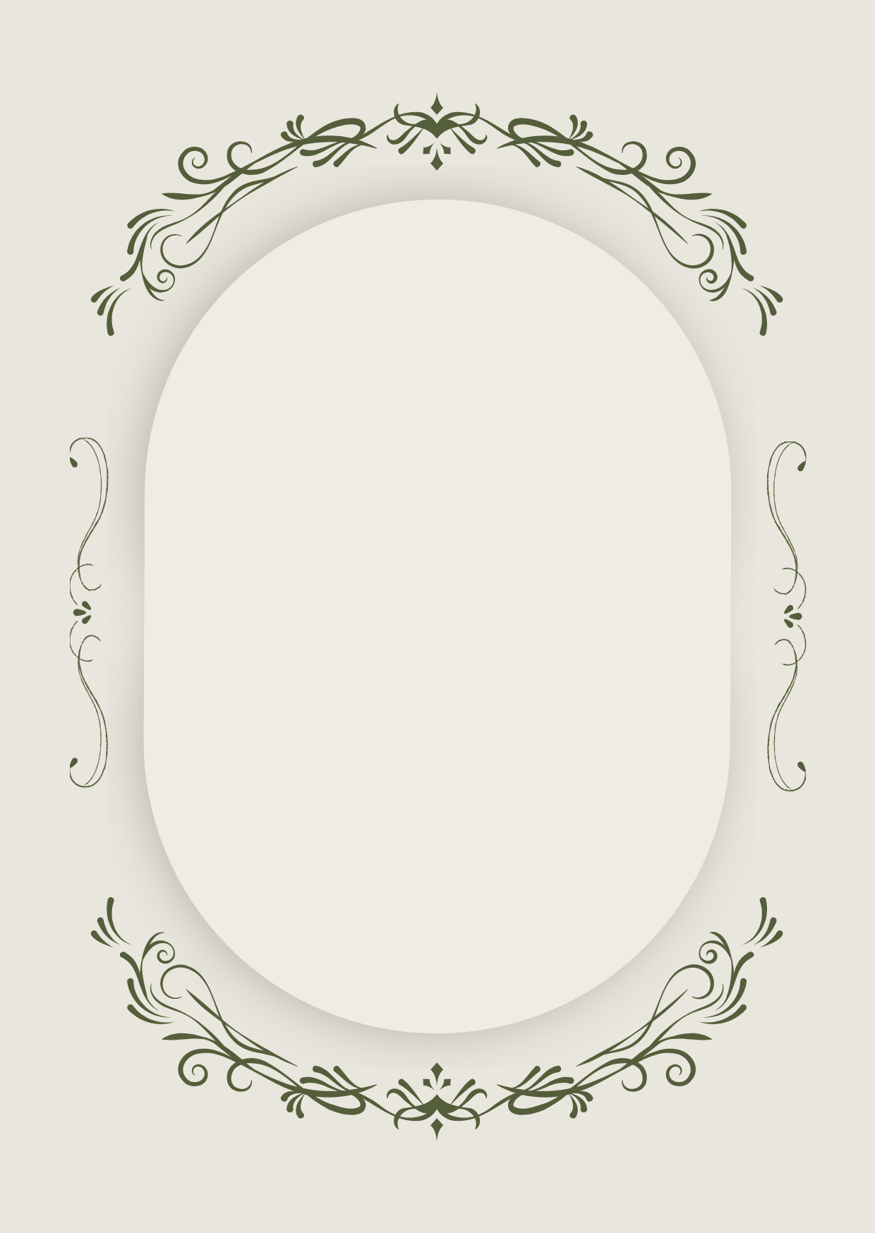 Elegant Save The Date Wedding Invitation